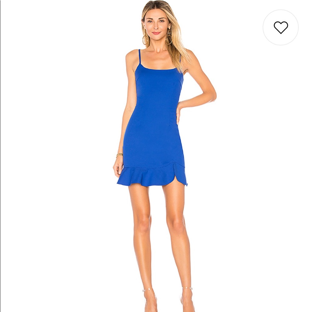 Revolve. By the way. blue dress